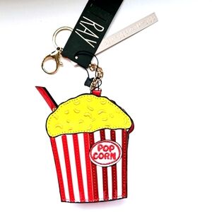 Popcorn coin purse/keychain